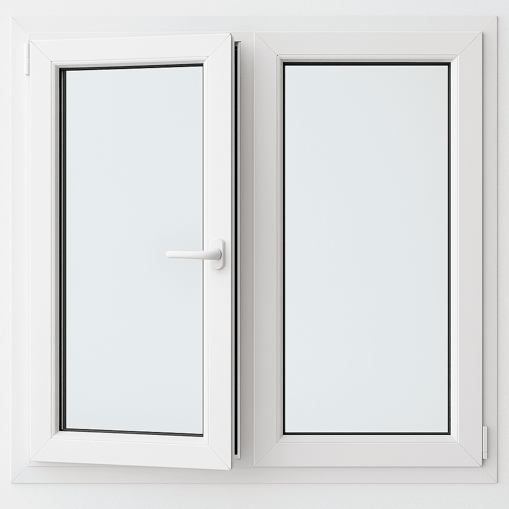 Fenêtre PVC Vitrage Phonique 220x145 cm