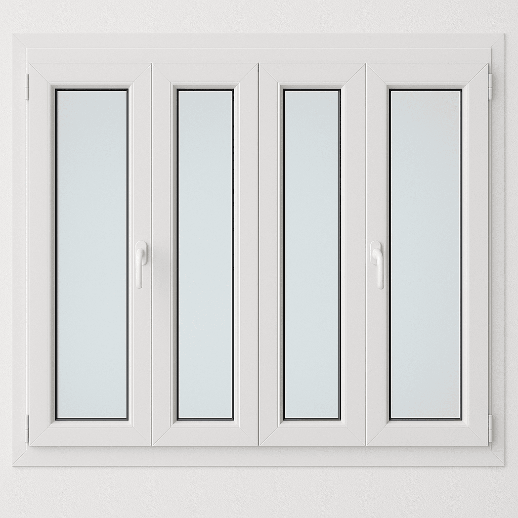 Fenêtre PVC Vitrage Phonique 320x120 cm