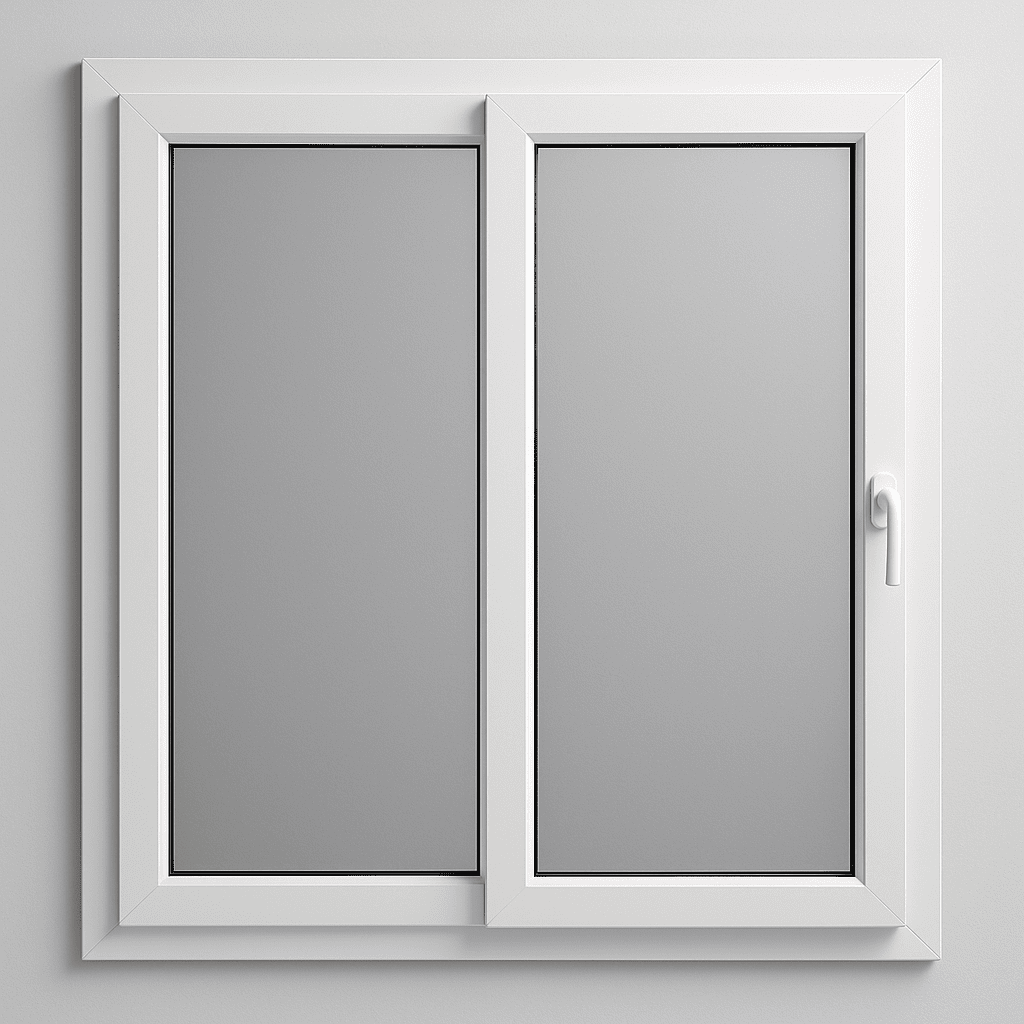 Fenêtre Coulissante Triple Vitrage 200x200 cm
