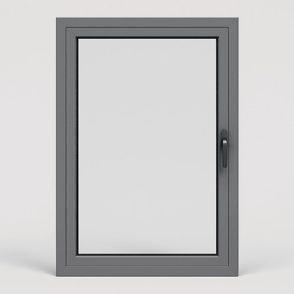 Fenêtre aluminium Double Vitrage 100x100 cm