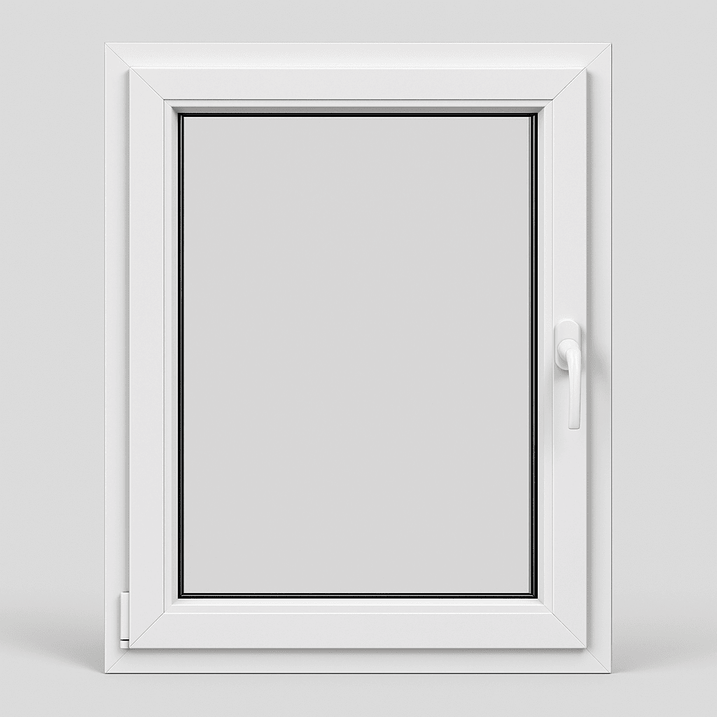 Fenêtre PVC Vitrage Phonique 135x135 cm